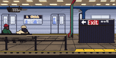 Subway scene